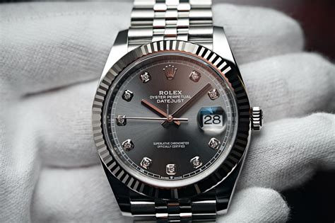 rolex date just 41 rhodium dial 2023